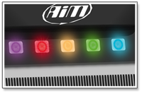 AiM MyChron5 special features shift lights